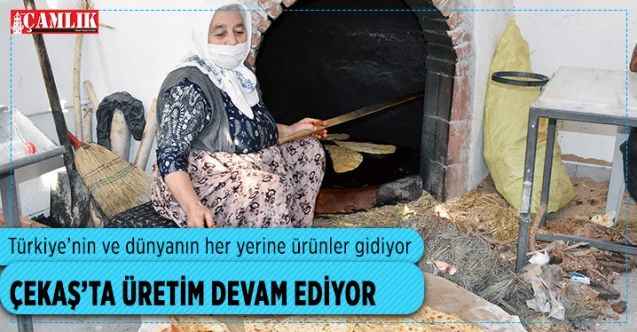 Çayıralan'dan Türkiye’nin ve dünyanın her yerine ürünler gidiyor : ÇEKAŞ’ta üretim devam ediyor