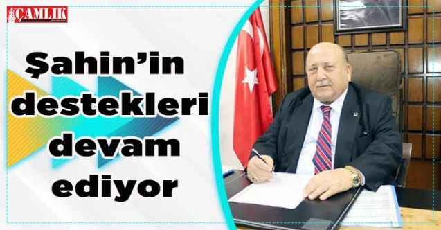 Yozgatlı iş insanı Bilal Şahin'in destekleri devam ediyor
