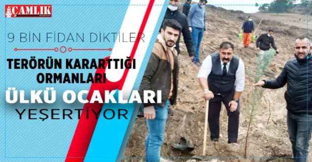 Terörün Kararttığı Ormanları Ülkü Ocakları Yeşertiyor. Sorgun Ülkü Ocakları Hatay'a Gitti