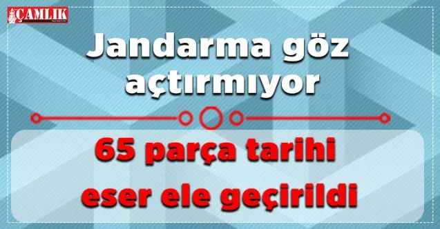 Yozgat’ta 65 parça tarihi eser ele geçirildi
