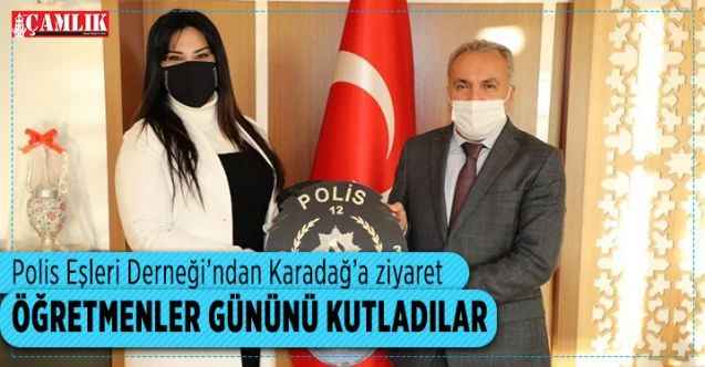 Yozgat Polis Eşleri Derneği, Yozgat Bozok Üniversitesi Rektörü Prof. Dr. Ahmet Karadağ'ı ziyaret etti