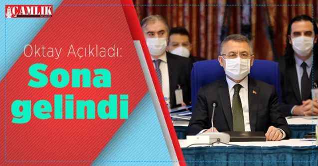 Cumhurbaşkanı Yardımcısı Fuat Oktay, açıkladı: Son aşamaya gelindi