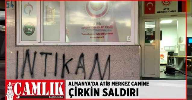 Almanya'da Camiye Çirkin Saldırı