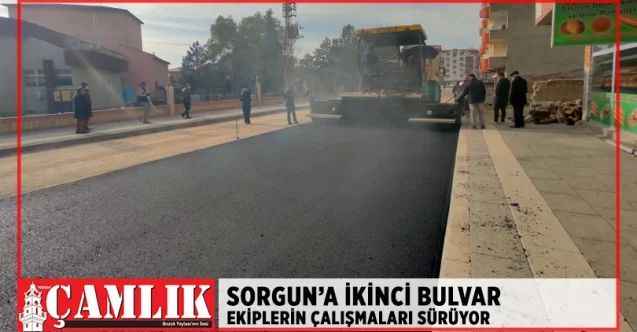 Sorgun'a ikinci bir bulvar