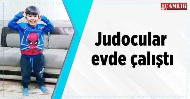 Judocular evde çalıştı