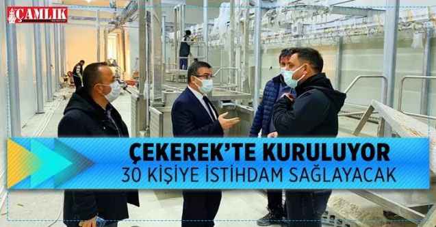 Çekerek'te kuruluyor, 30 kişiye istihdam sağlayacak