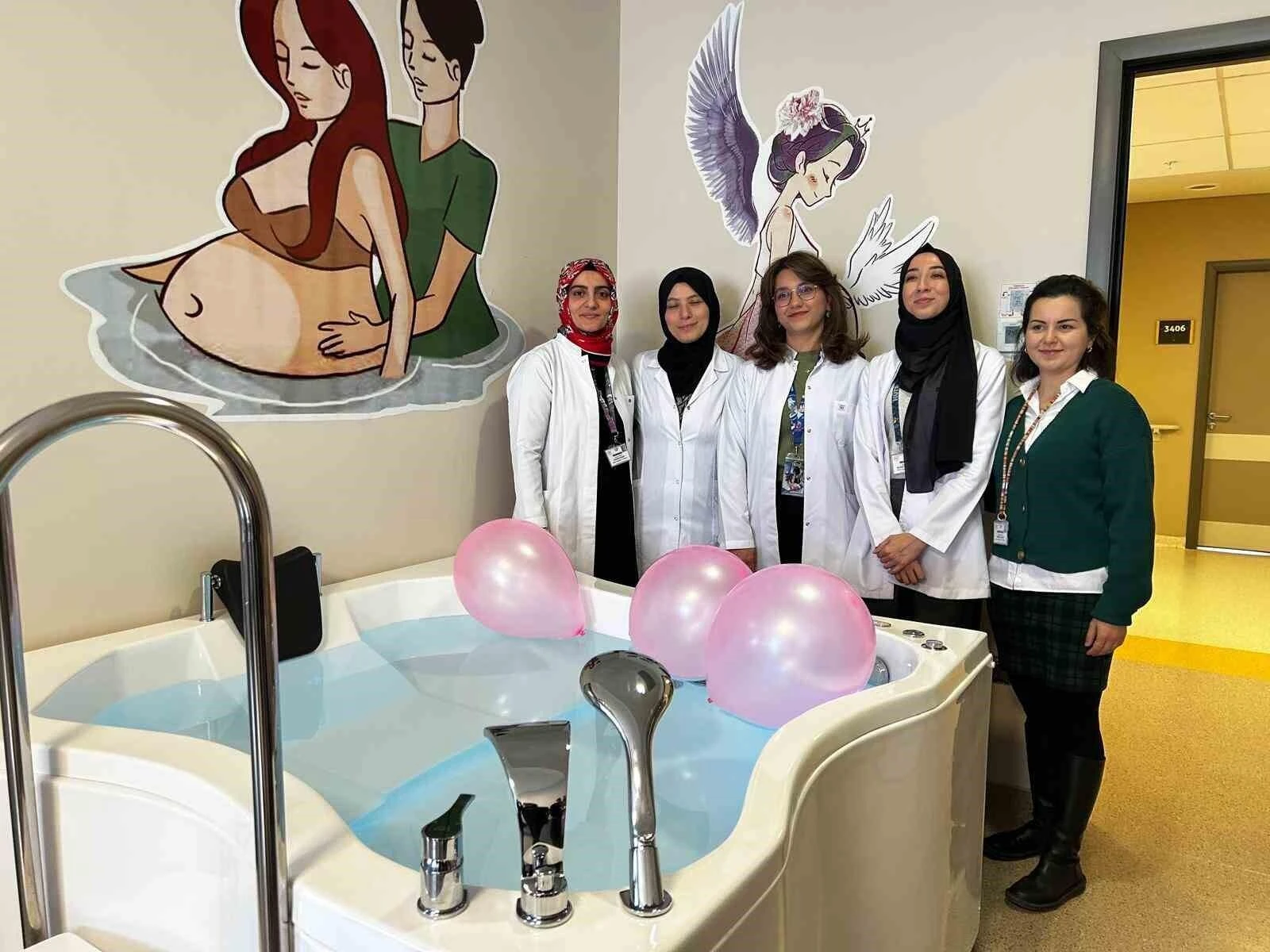 Yozgat Sehir Hastanesi Nde Jakuzili Suda Dogum Unitesi Hizmete Girdi