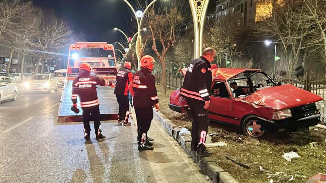 Yozgat Üst Geçit Kaza (1)