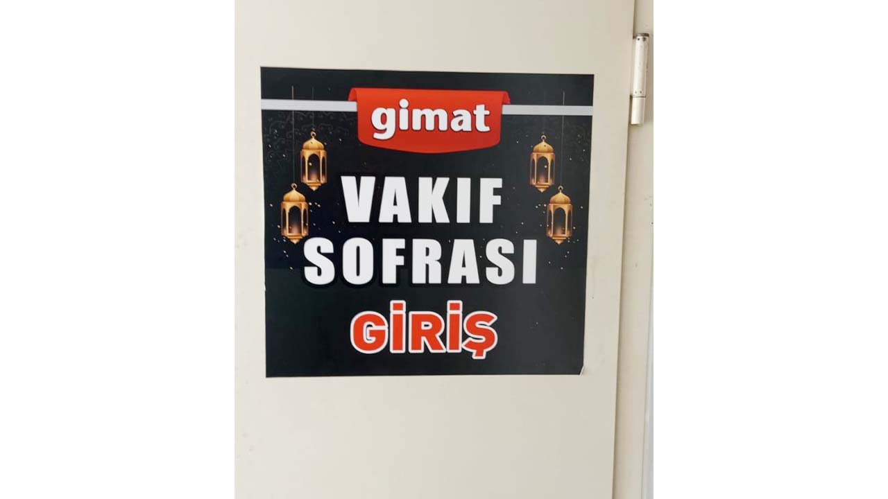 Gimat Vakıf Sofrası Zafer Bey Ablası (3)
