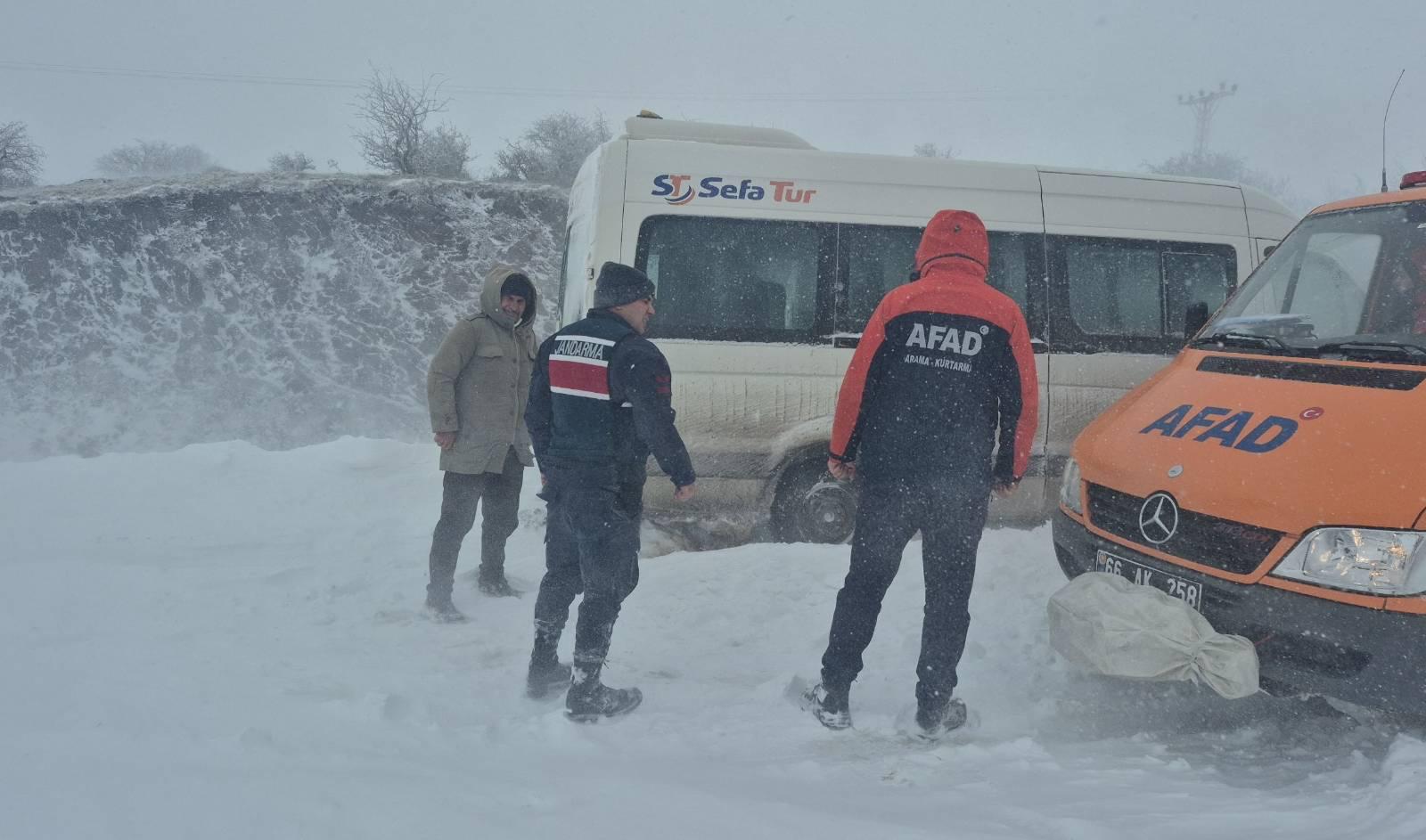 Jandarma Kar Yağışı 1
