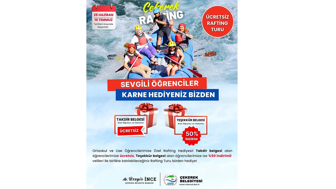 Çekerek Karne Hediyesi