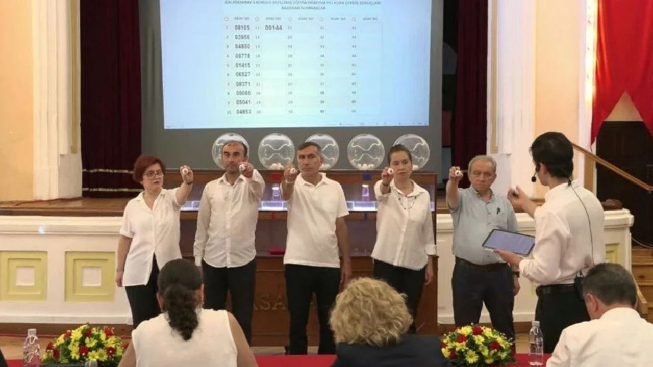 Galatasaray İlkokulu 2025 2026 Kura Sonuçları