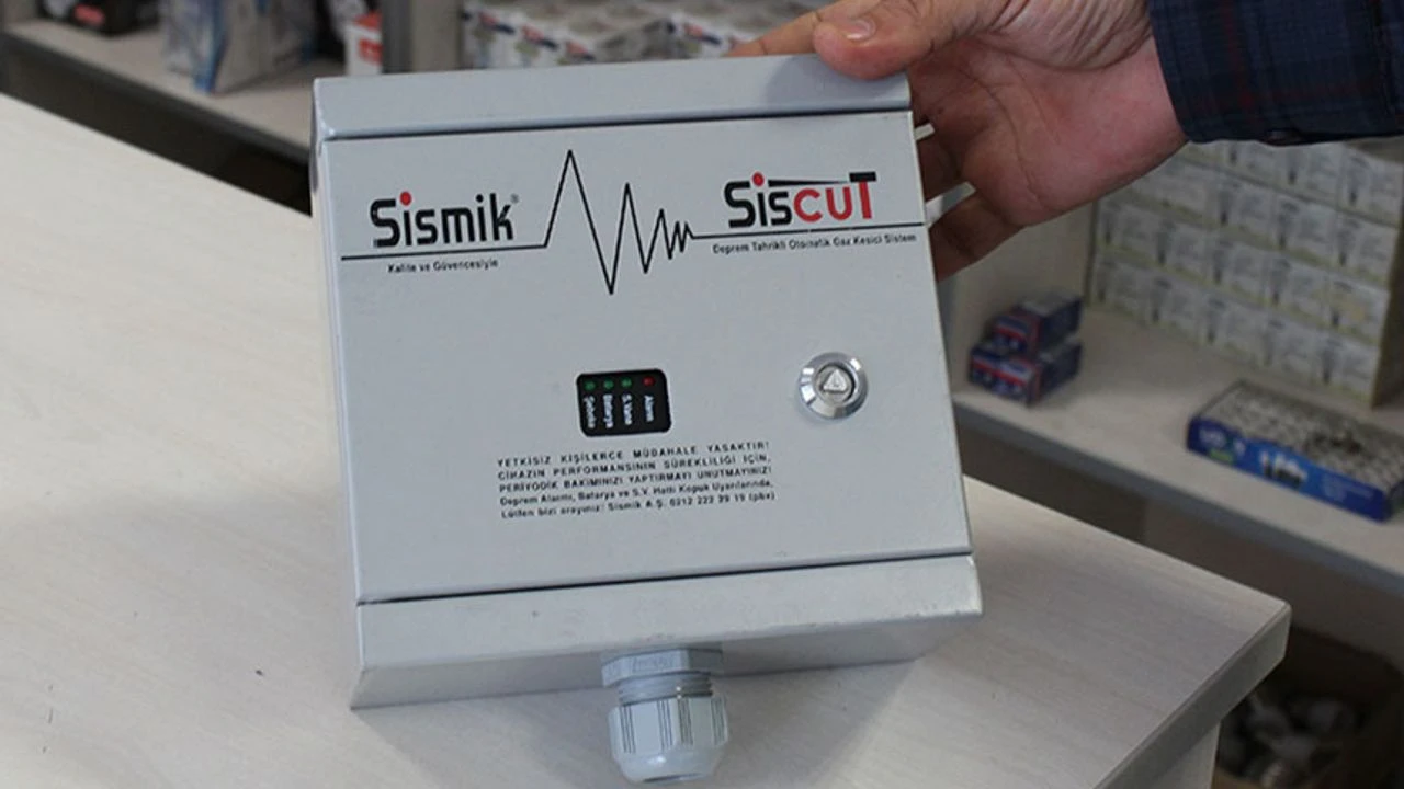 Deprem Anında Hızlı Tepki Elektrik Ve Gaz Kesintisi İçin Yeni Teknoloji