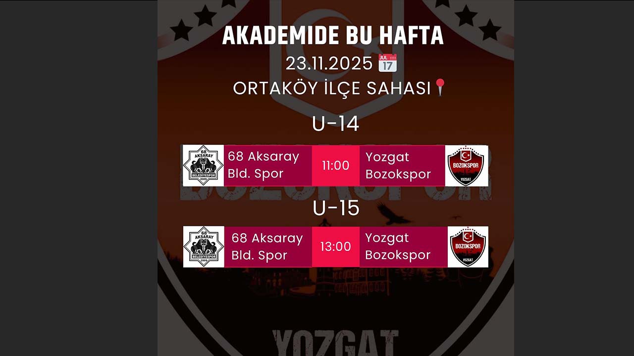 Bozokspor U15 (1)