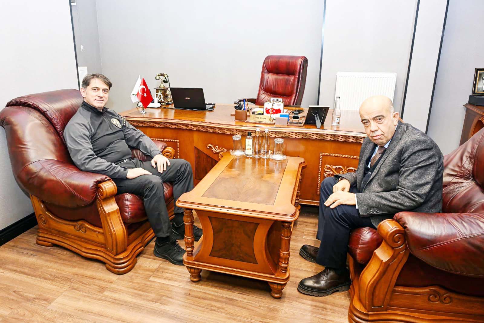 Yozgat Emniyet Müdürü Necmettin Koç Zafer Özışık Ziyaret