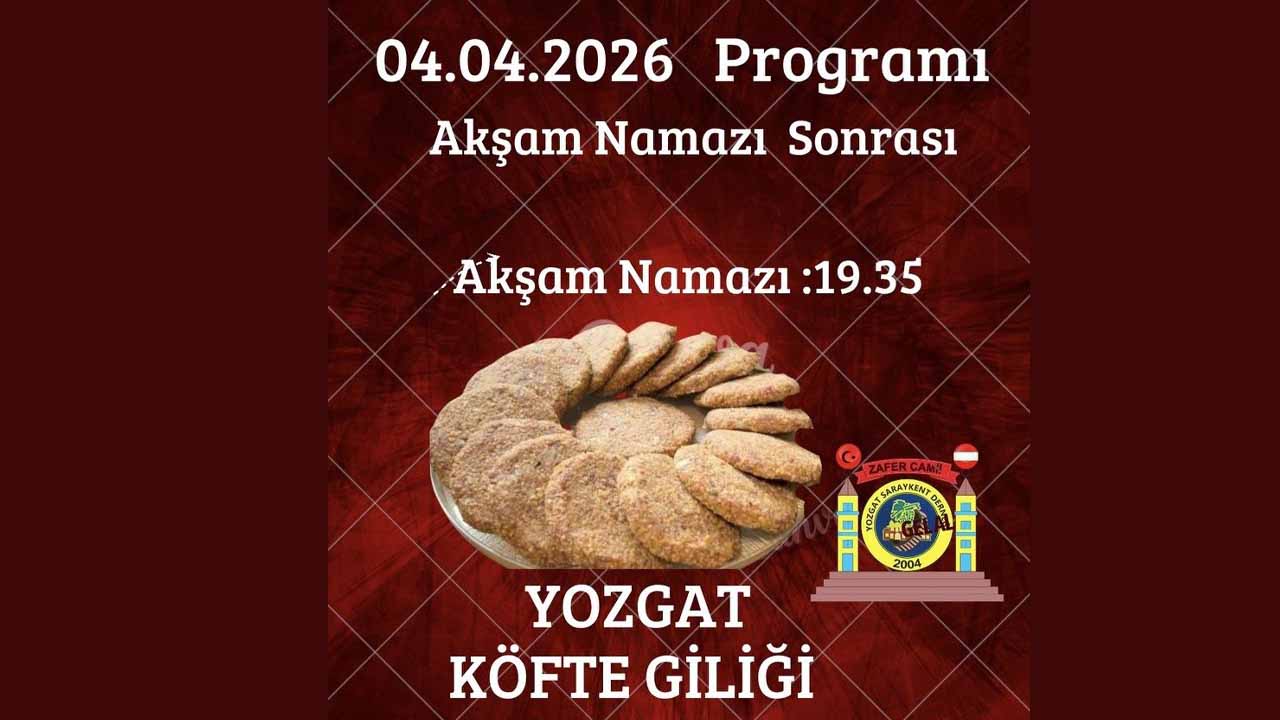 Viyana Yozgatlılar Köfte Giliği Buluşması