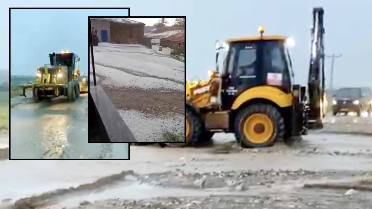 Yozgatta Dolu Ve Sel Vurgunu